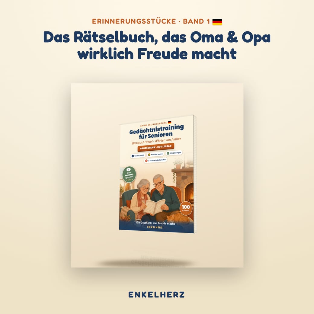 Das Rätselbuch als Geschenk